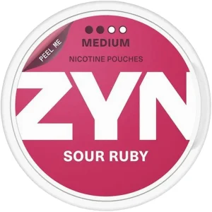 ZYN Sour Ruby Medium