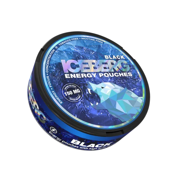 ICEBERG Energy Black Caffeine Pouch (150mg)