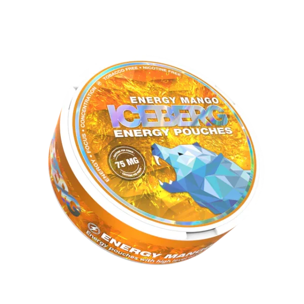ICEBERG Energy Mango Caffeine Pouch (75mg)