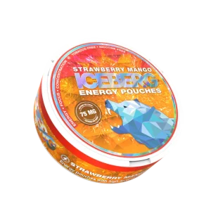 ICEBERG Energy Strawberry Mango Caffeine Pouch (75mg)