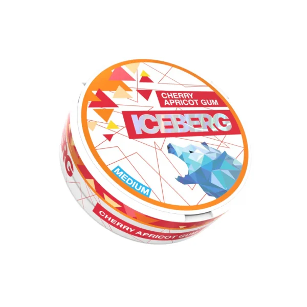 ICEBERG Cherry Apricot Gum Medium (20mg)