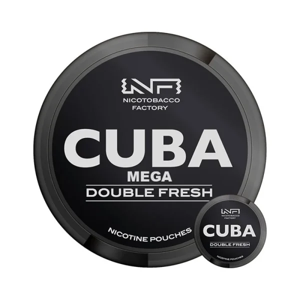 Cuba Black Double Fresh Mega (43mg)