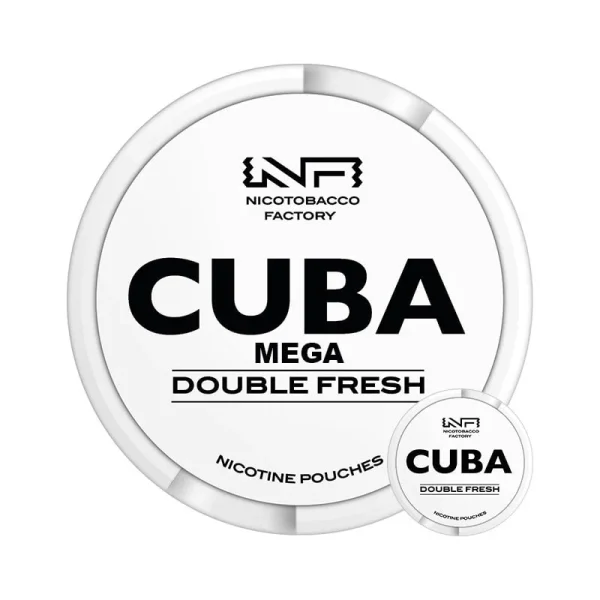 Cuba White Double Fresh Mega (16mg)