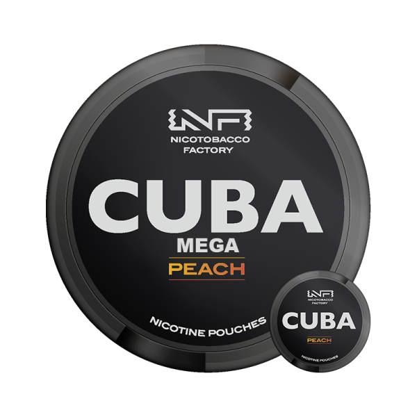 Cuba Black Peach Mega (43mg)