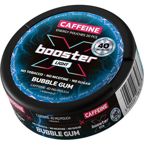 X-Booster Bubblegum Caffeine (40mg)